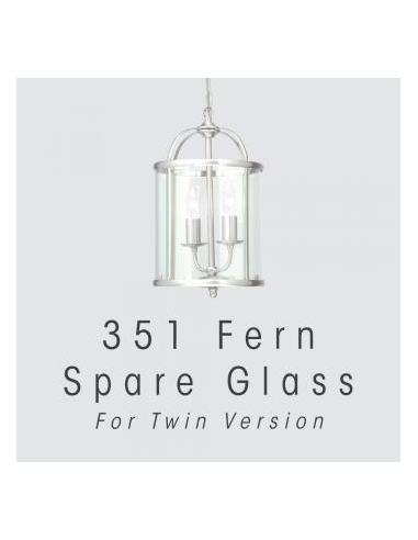 Oaks Fern 351/2 Lantern Spare Glass (Single Panel)
