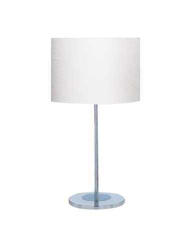 Searchlight Carter Table Lamp with Shade Chrome