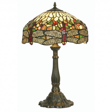 Dragon Fly Tiffany Table Lamp 16"