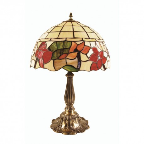Border Tiffany Table Lamp 16"